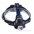 USB boleh dicas semula LED Zoom Headlamp Hiking